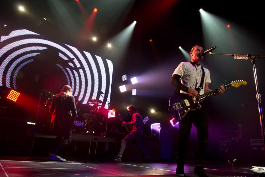 Bush in concert at the Nob Hill Masonic in San Francisco