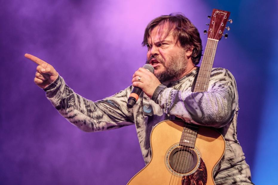 American comedy rock duo Tenacious D performs live in Milan