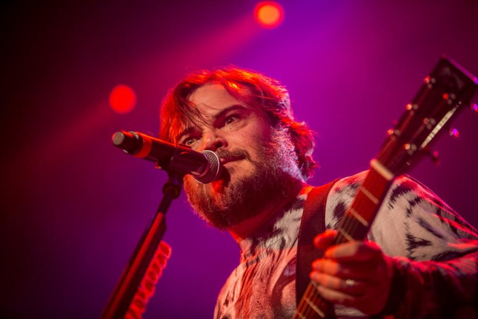 American comedy rock duo Tenacious D performs live in Milan