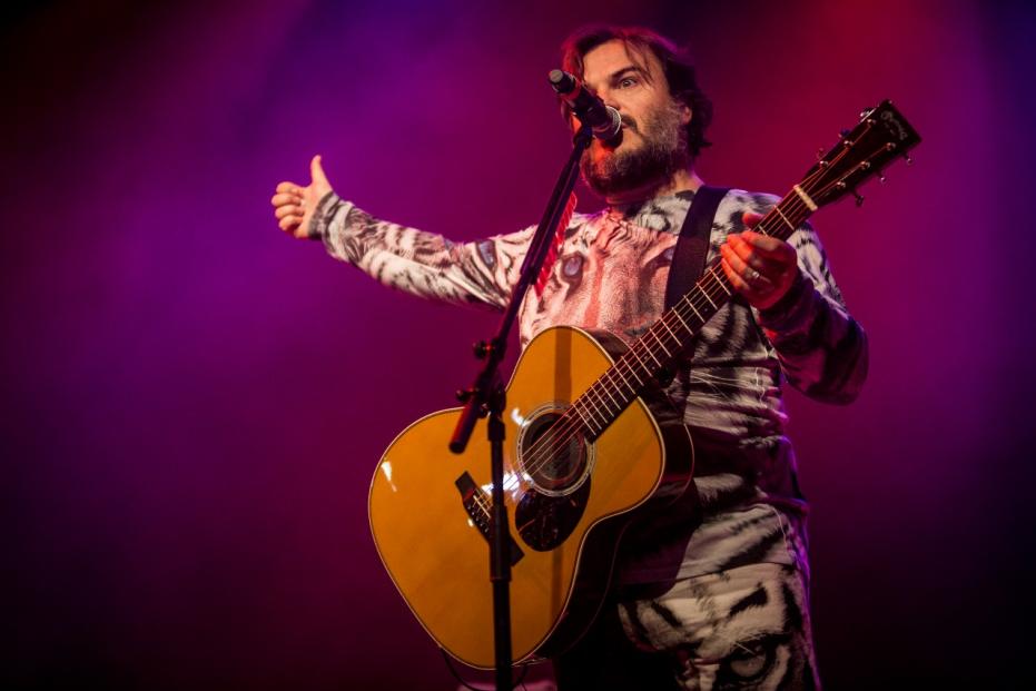 American comedy rock duo Tenacious D performs live in Milan