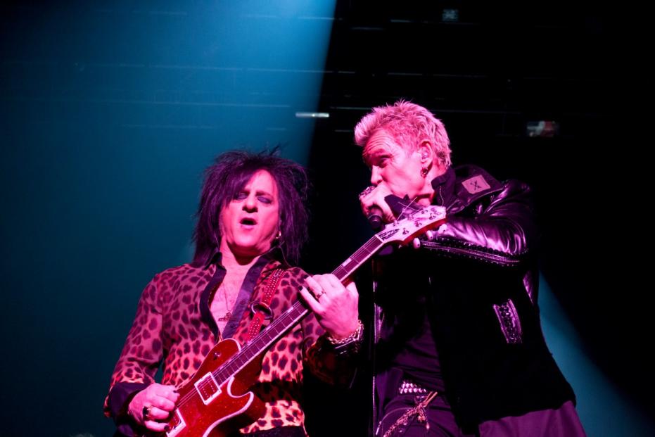 Billy Idol in concert at The Fox Theater