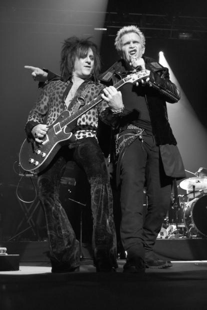 Billy Idol in concert at The Fox Theater
