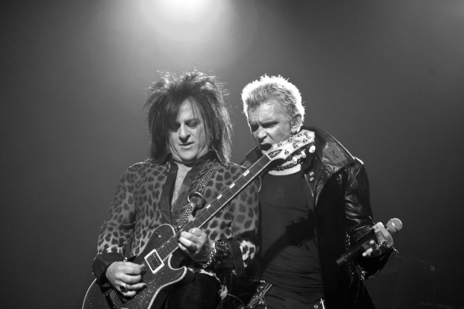 Billy Idol in concert at The Fox Theater