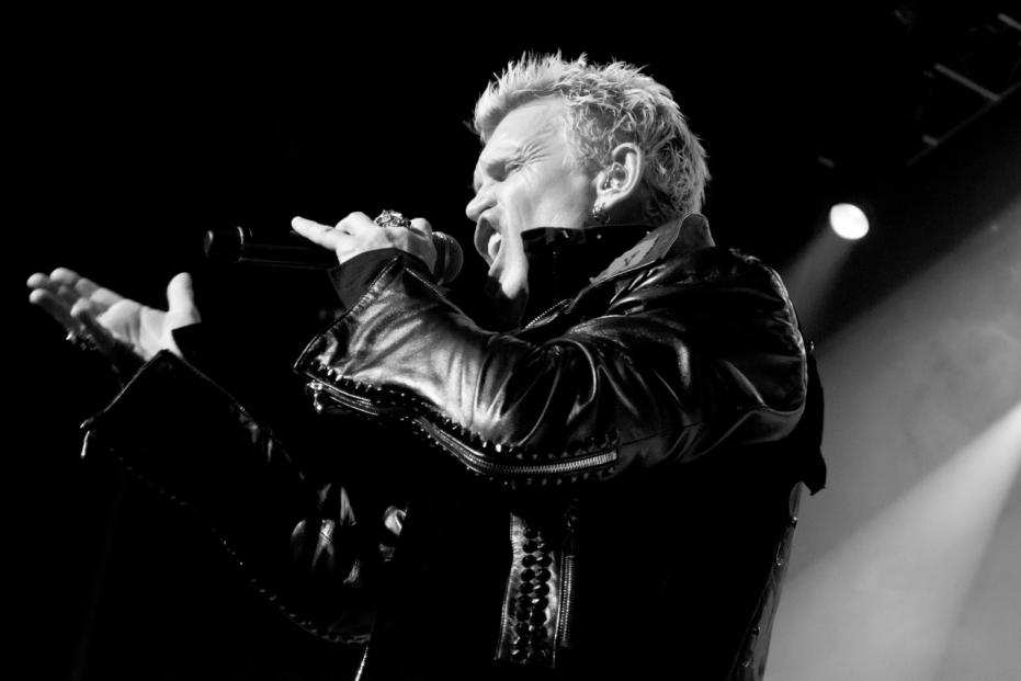 Billy Idol in concert at The Fox Theater