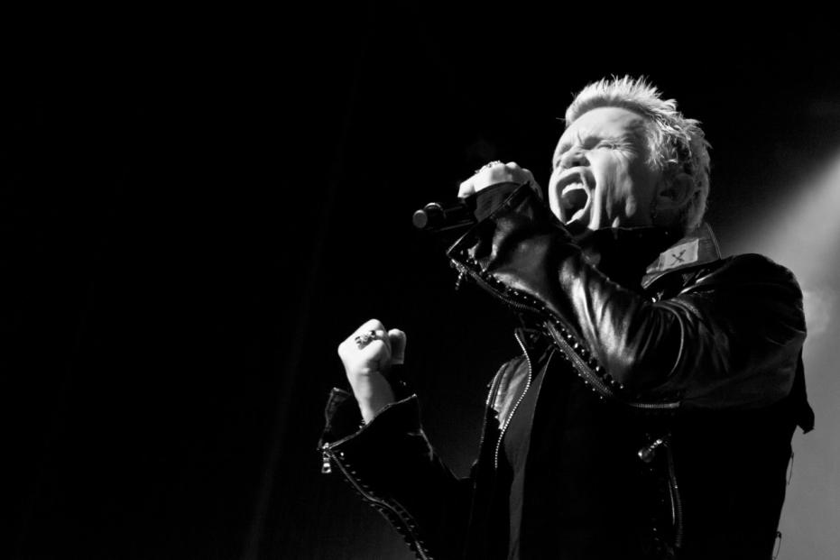 Billy Idol in concert at The Fox Theater