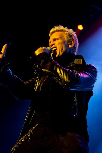 Billy Idol in concert at The Fox Theater