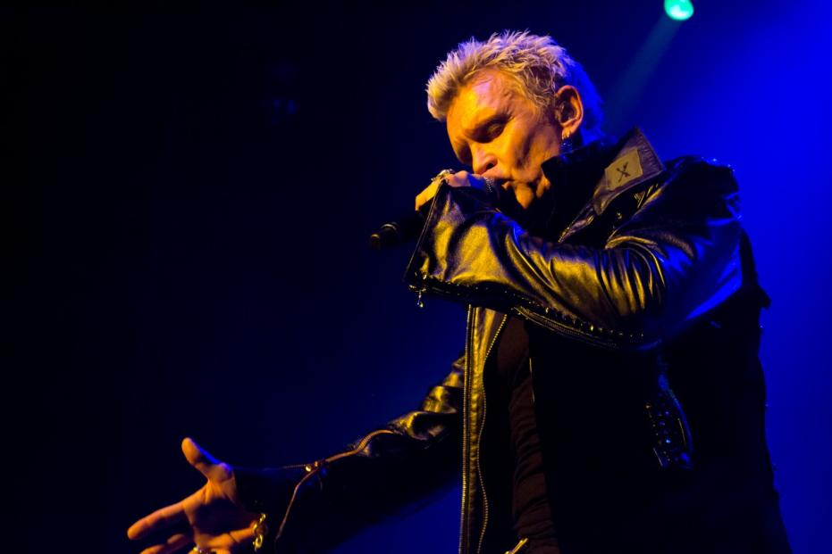 Billy Idol in concert at The Fox Theater