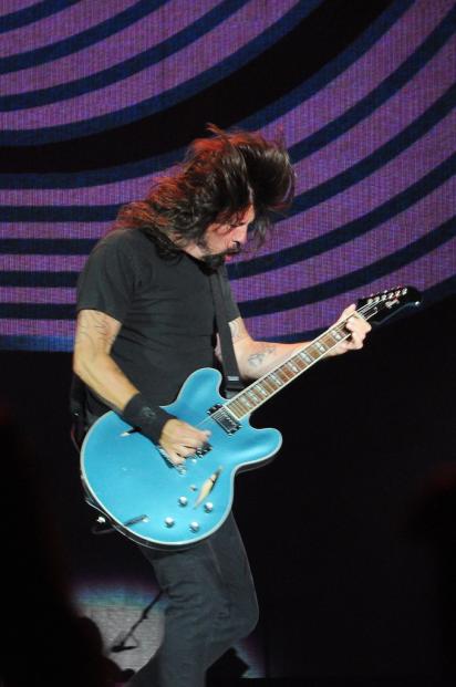 Foo Fighters perform live in Concert