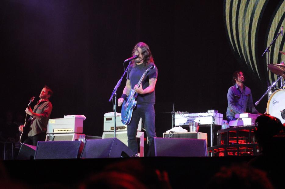 Foo Fighters perform live in Concert