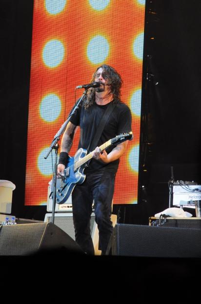 Foo Fighters perform live in Concert