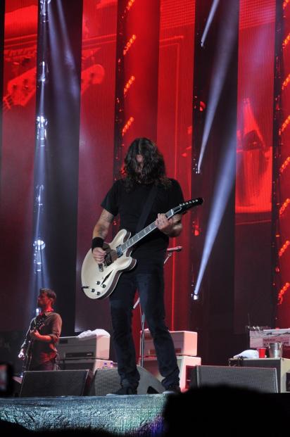 Foo Fighters perform live in Concert