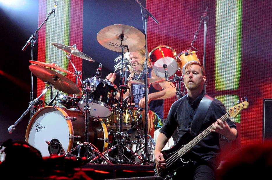 Foo Fighters perform live in Concert