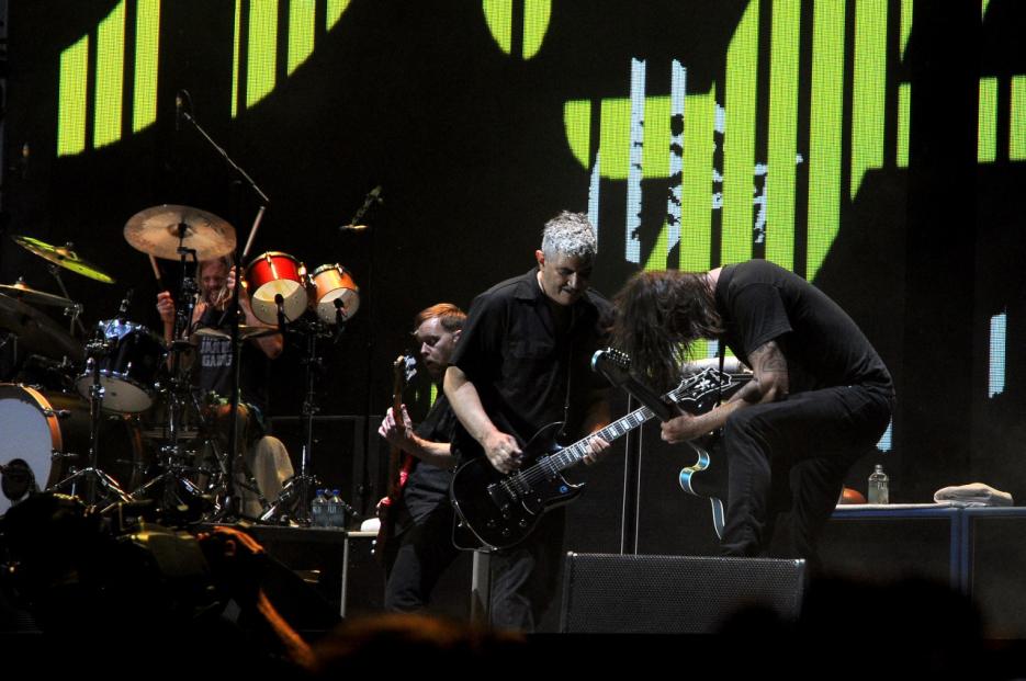 Foo Fighters perform live in Concert