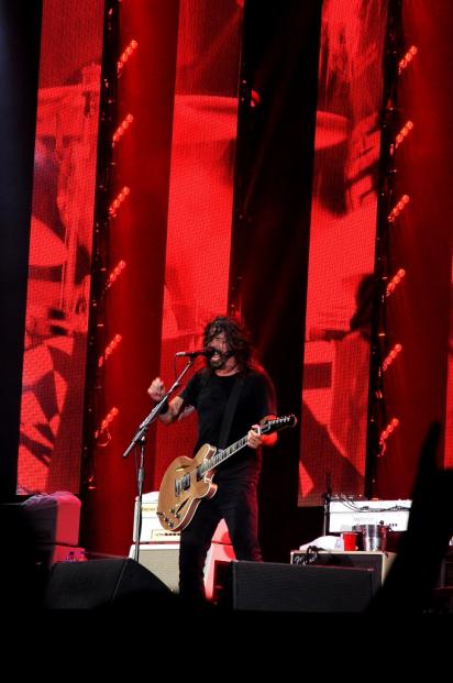 Foo Fighters perform live in Concert