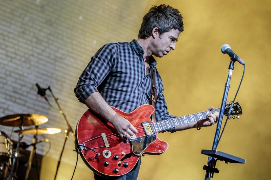 Rock band Noel Gallagher's High Flying Birds performs live in Milan