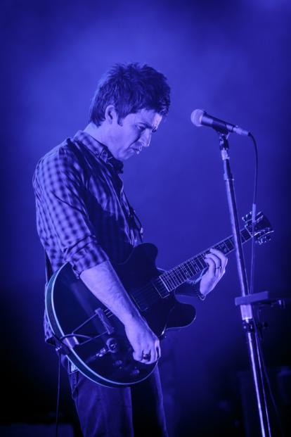 Rock band Noel Gallagher's High Flying Birds performs live in Milan