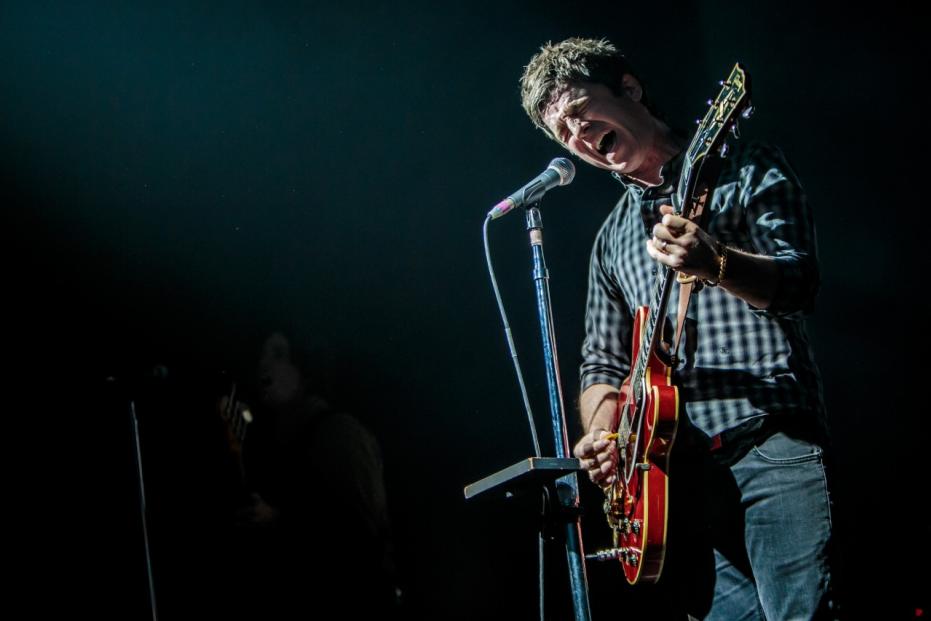Rock band Noel Gallagher's High Flying Birds performs live in Milan