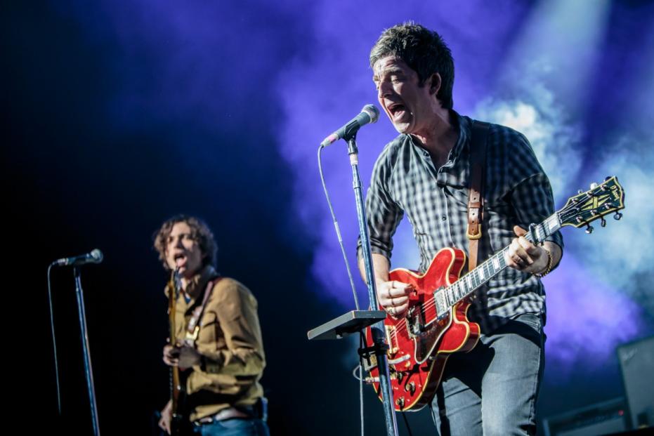 Rock band Noel Gallagher's High Flying Birds performs live in Milan