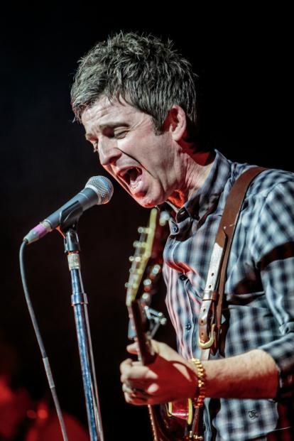 Rock band Noel Gallagher's High Flying Birds performs live in Milan