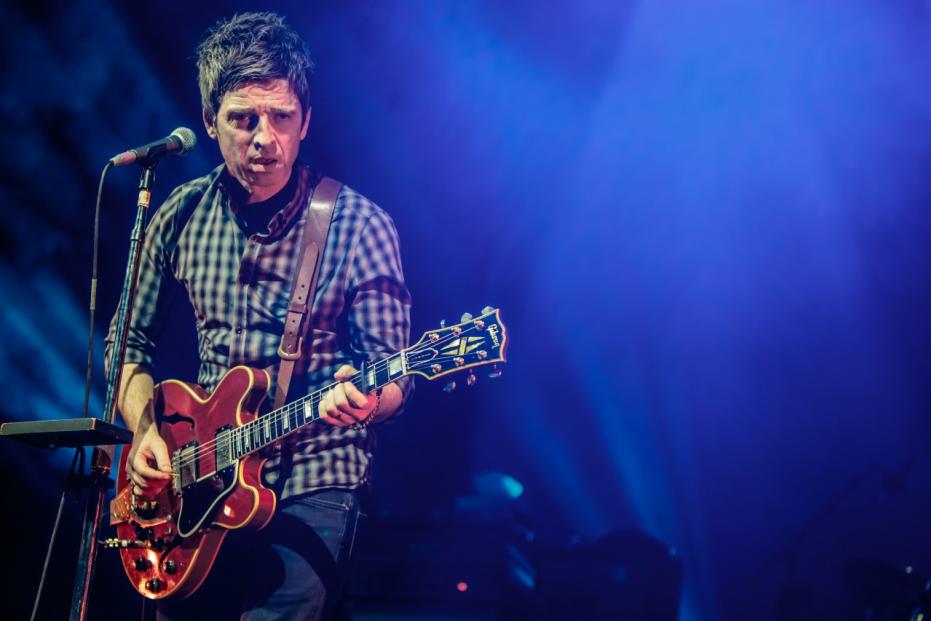 Rock band Noel Gallagher's High Flying Birds performs live in Milan