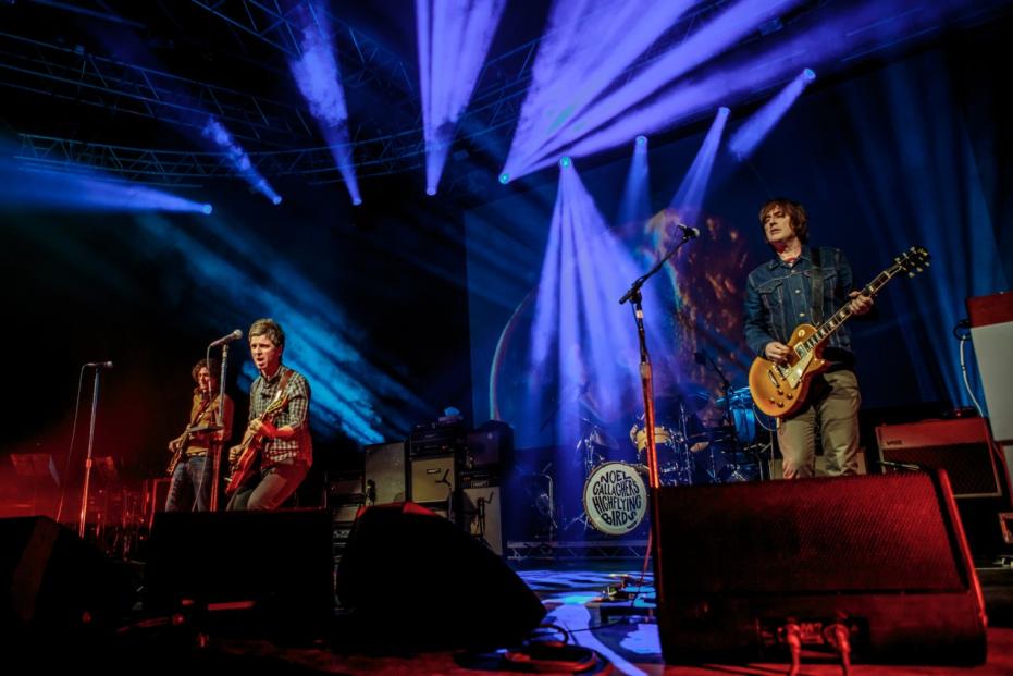 Rock band Noel Gallagher's High Flying Birds performs live in Milan