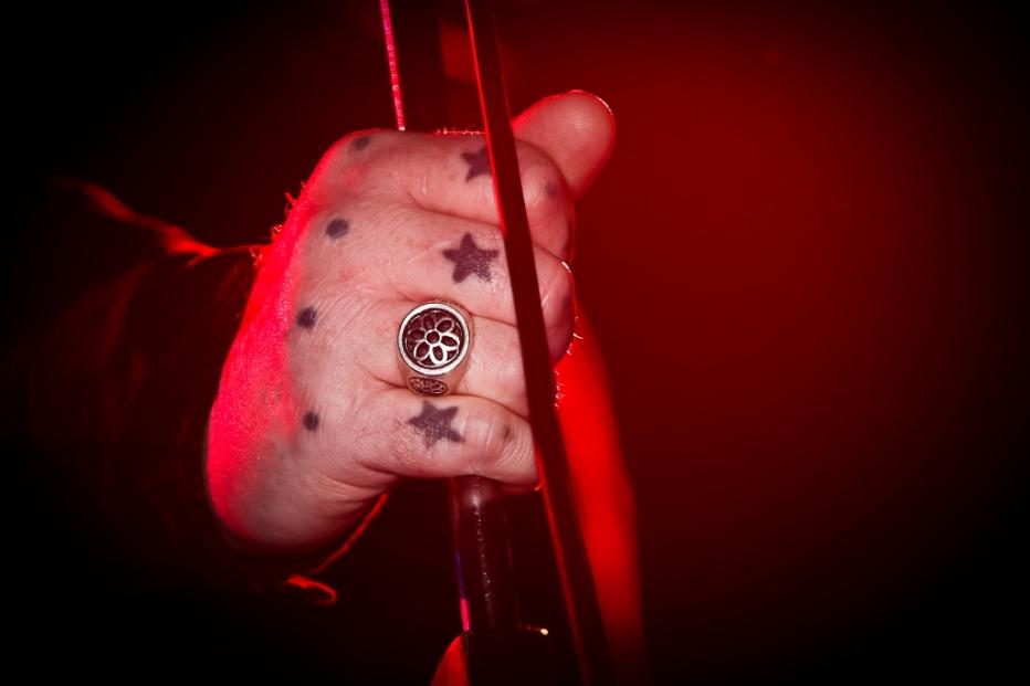 Mark Lanegan, former Screaming Trees lead singer performing live at ESTRAGON CLUB in Bologna on March 3rd, 2015