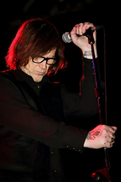 Mark Lanegan, former Screaming Trees lead singer performing live at ESTRAGON CLUB in Bologna on March 3rd, 2015