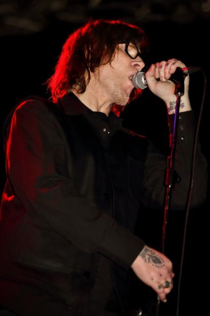 Mark Lanegan, former Screaming Trees lead singer performing live at ESTRAGON CLUB in Bologna on March 3rd, 2015