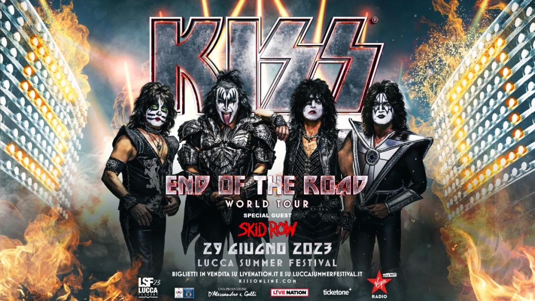 KISS, gli Skid Row apriranno il concerto del 29 giugno a Lucca. Tutte le info