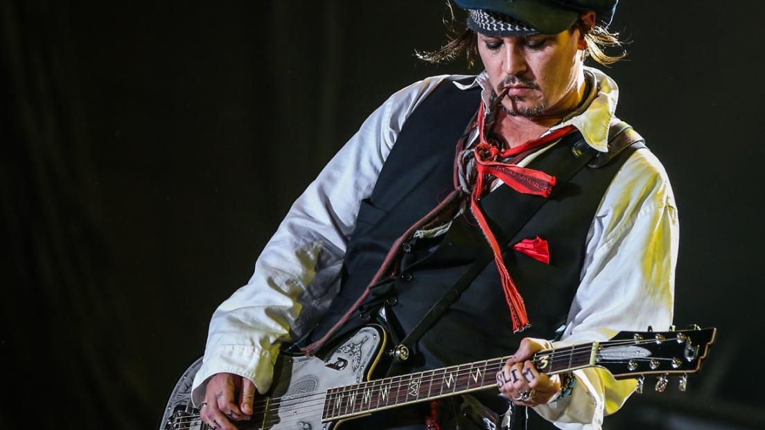 Johnny Depp in concerto a Lucca con gli Hollywood Vampires nel 2018. Tutte le info