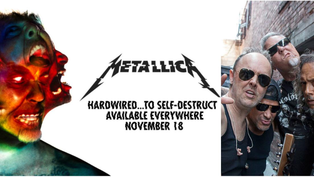 Metallica: il nuovo disco "Hardwired...To Self-Destruct" esce il 18 novembre (video)