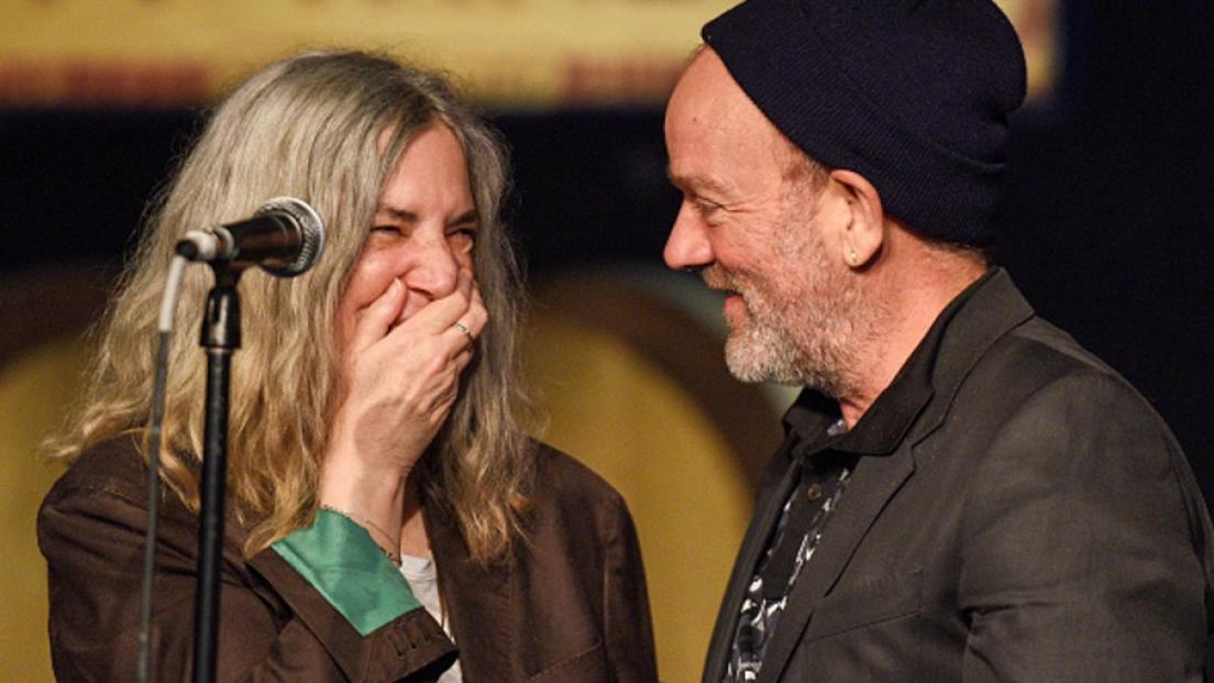 Patti Smith Michael Stipe