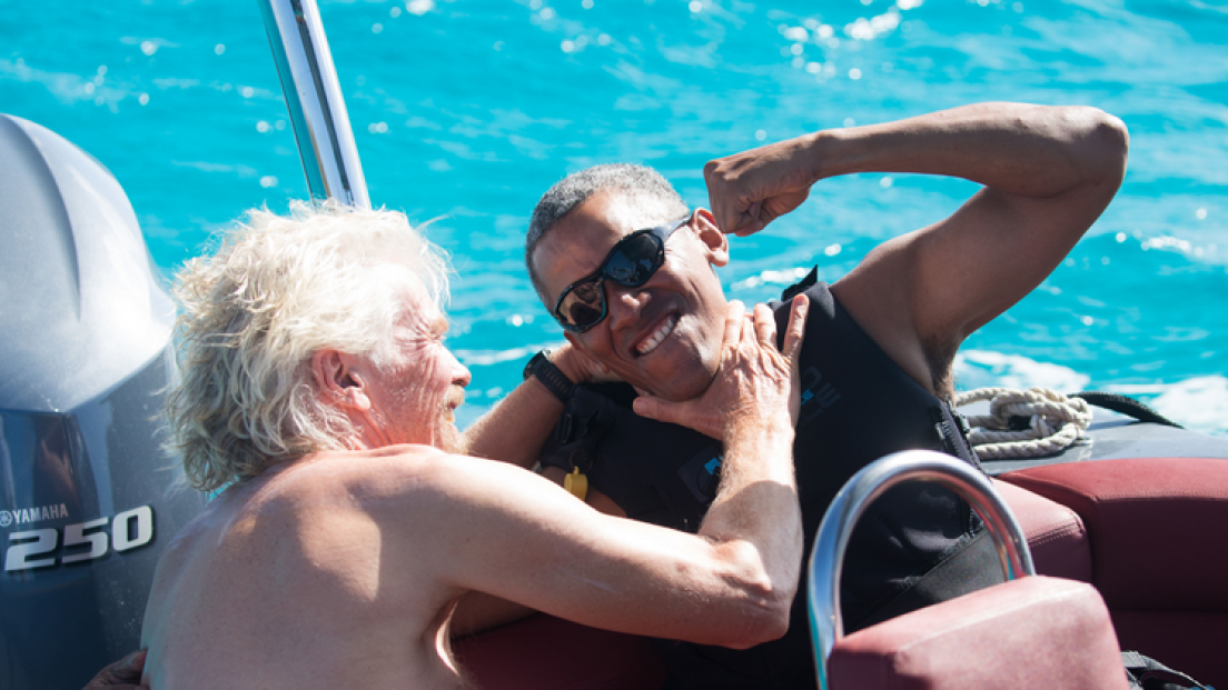 Richard Branson Vs Barack Obama: chi ha vinto la sfida in kitesurf?! Guarda il video
