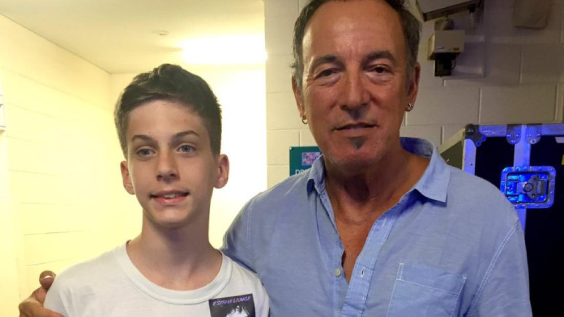 Bruce Springsteen ha insegnato a un ragazzo disabile a parlare, leggere e scrivere