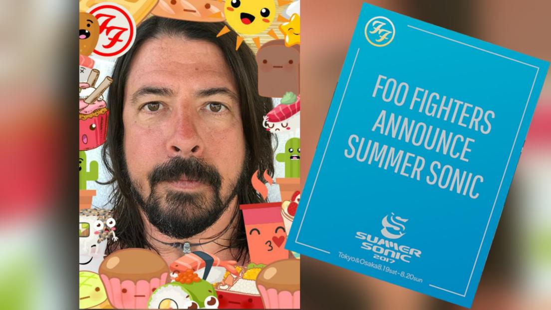 Foo Fighters: annunciata la partecipazione al "Summer Sonic" con un photo-booth online. Provalo!