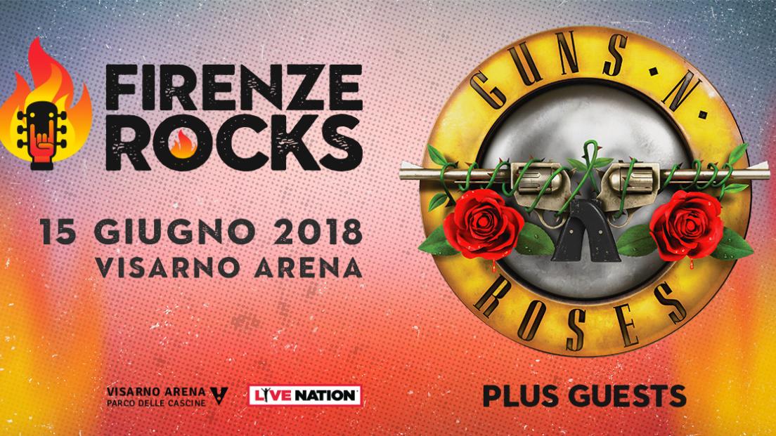 Guns N' Roses Firenze Rocks 2018