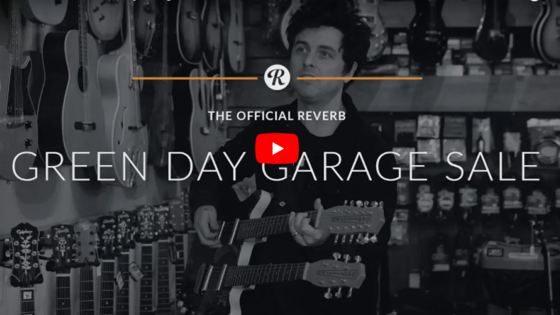 Billie Joe Armstrong vende chitarre e amplificatori dei Green Day su Reverb