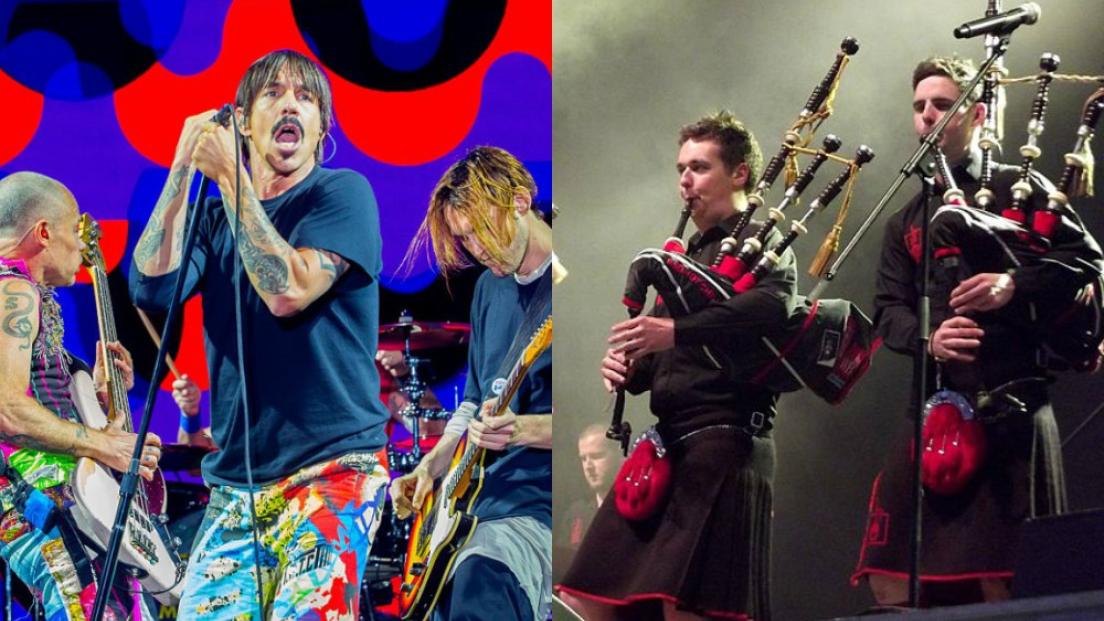 Red Hot Chili Peppers: un fan sbaglia a leggere il nome della band e si ritrova ad un concerto di cornamuse