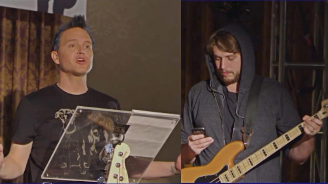 Blink-182: Mark Hoppus insegna ai bassisti come essere meno annoiati e noiosi sul palco. Guarda il video