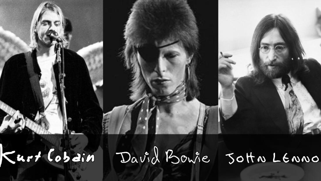 Arrivano i caratteri ispirati alla calligrafia di Kurt Cobain, David Bowie, John Lennon e Leonard Cohen. Guardali qui