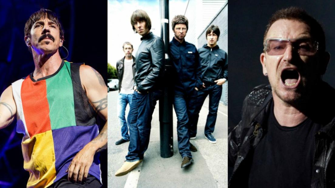 I primi nomi delle rock band! Dagli U2 agli Oasis fino agli Who e ai Red Hot Chili Peppers. Scoprili tutti