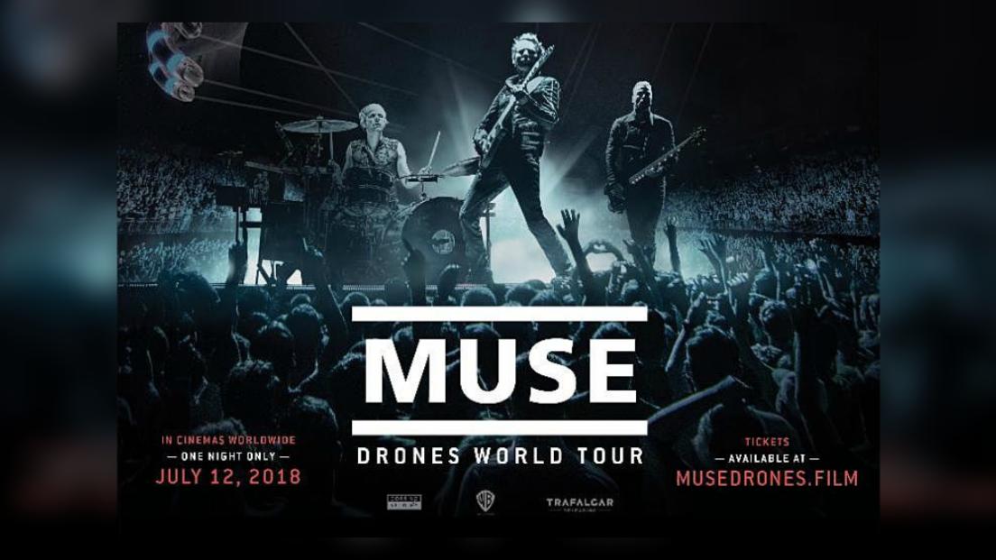 Muse: arriva nei cinema Drones World Tour, il film evento dedicato al tour 2015/2016. Tutti i dettagli
