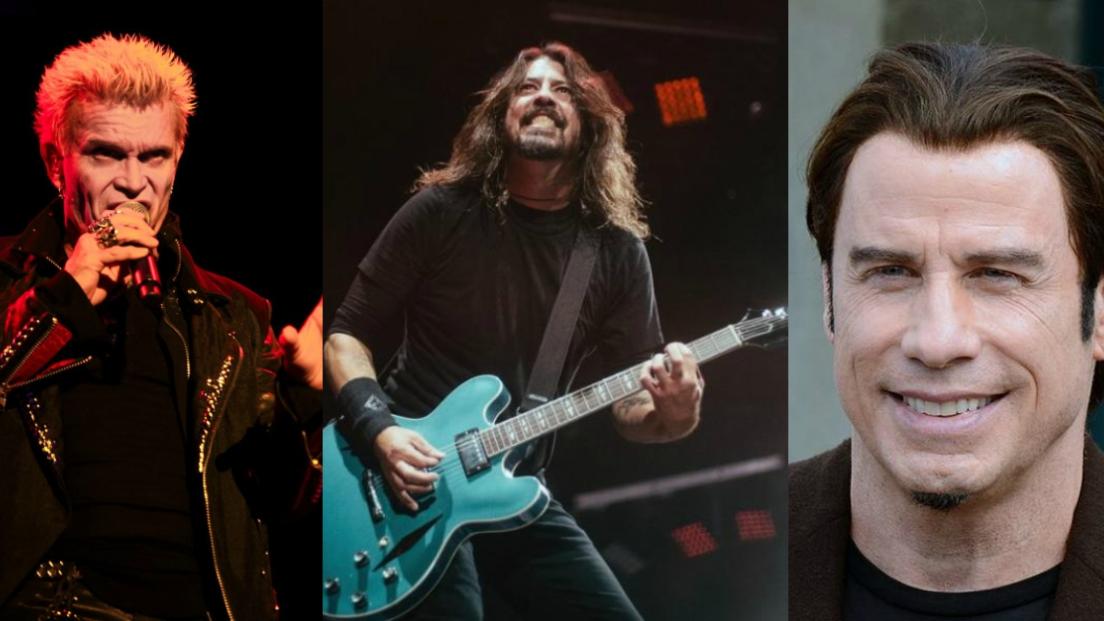 Foo Fighters: John Travolta e Billy Idol salgono sul palco per suonare "Grease" e "Gimme Some Truth" di John Lennon! Guarda i video