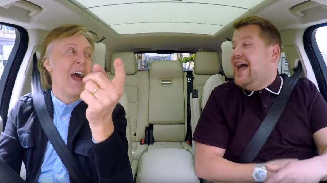 Paul McCartney ospite del Carpool Karaoke di James Corden! Guarda il trailer 