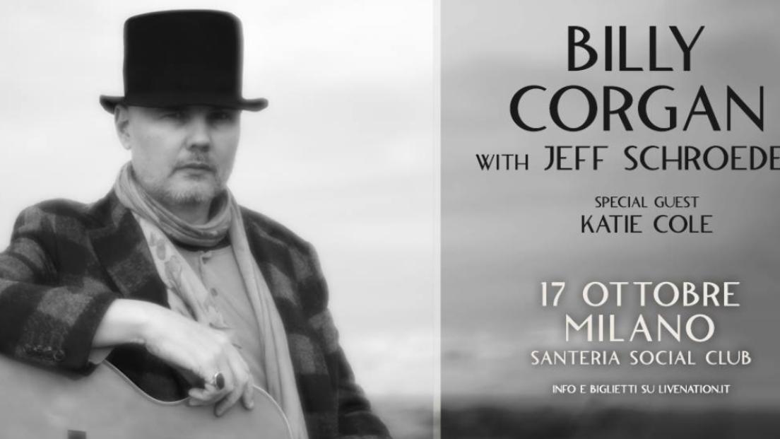 Billy Corgan e Jeff Schroeder degli Smashing Pumpkins in concerto a Milano il 17 ottobre! Tutte le info e biglietti