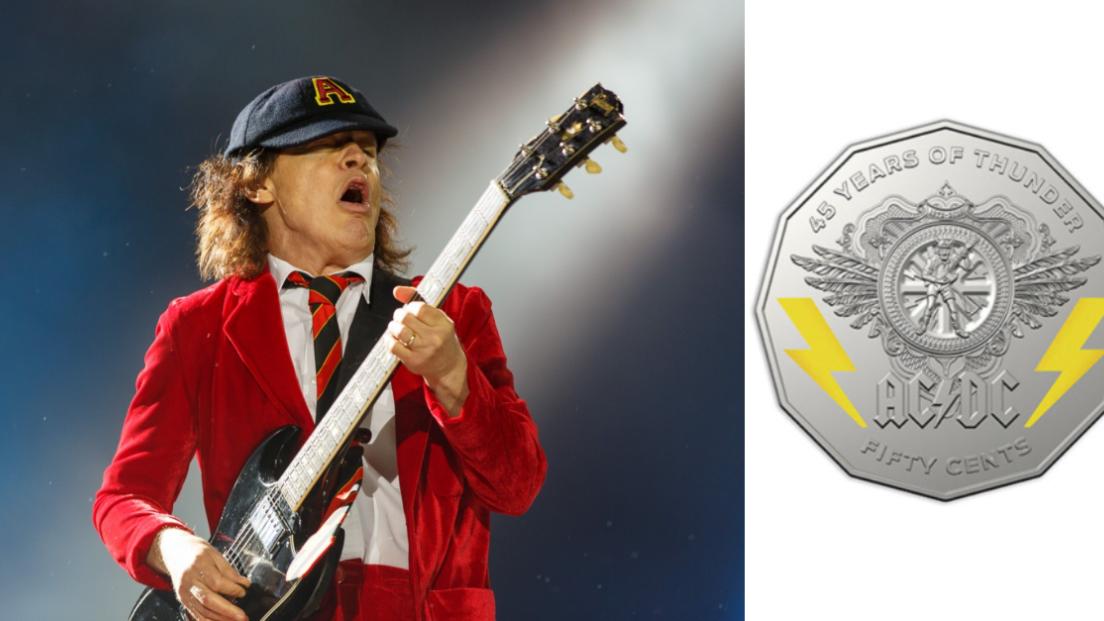 AC/DC: Il governo australiano ha coniato le monete celebrative per i 45 anni della band! Guardale qui