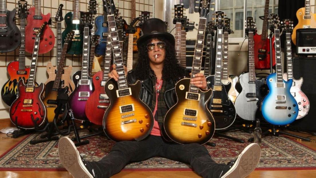 Slash: “Per me stare in una stanza piena di Les Paul è come stare in una stanza piena di ragazze nude”