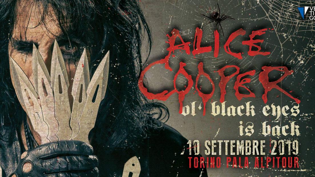Alice Cooper: annunciata l'UNICA DATA ITALIANA del 2019 a Torino! Tutte le info e biglietti