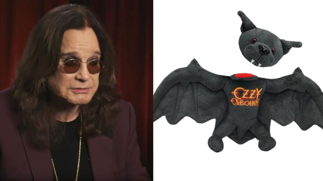 Ozzy Osbourne: è in vendita il peluche "celebrativo" per festeggiare l’anniversario del morso al pipistrello! Guarda il video