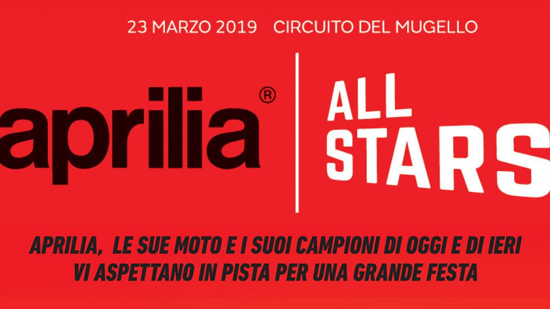 VIRGIN RADIO TI PORTA ALL’EVENTO APRILIA ALL STARS: partecipa all'estrazione di due Pass Paddock VIP Aprilia per la MotoGP al Mugello e Misano... più altri fantastici premi Aprilia!  